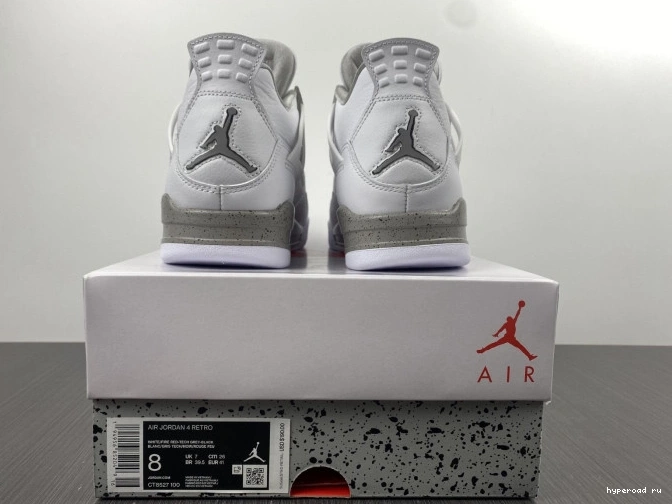Jordan Retro Oreo 4 White (2021) CT8527-100 0723